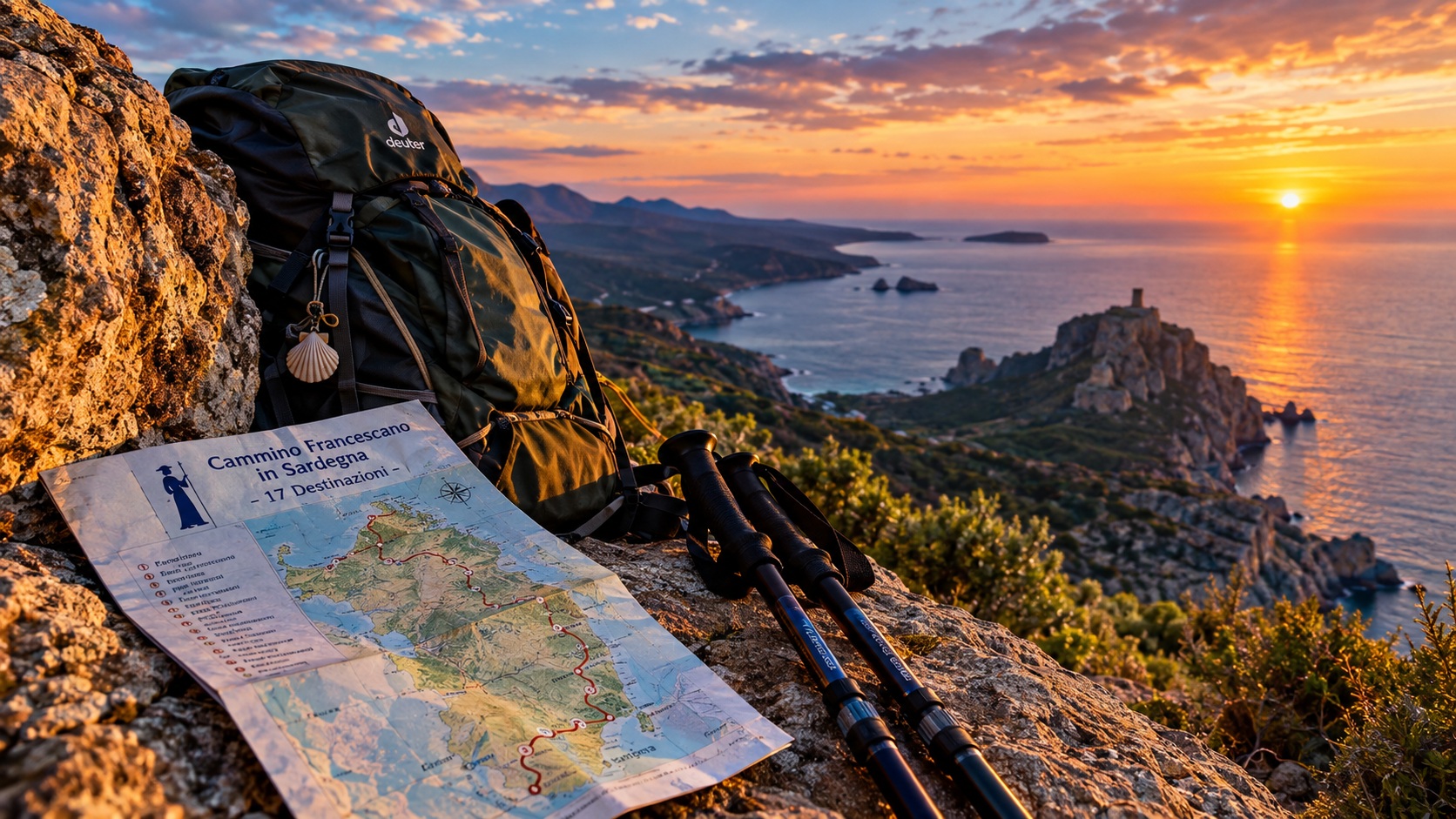 I 17 Luoghi Straordinari da Esplorare al Tuo Ritmo lungo il Cammino Francescano in Sardegna